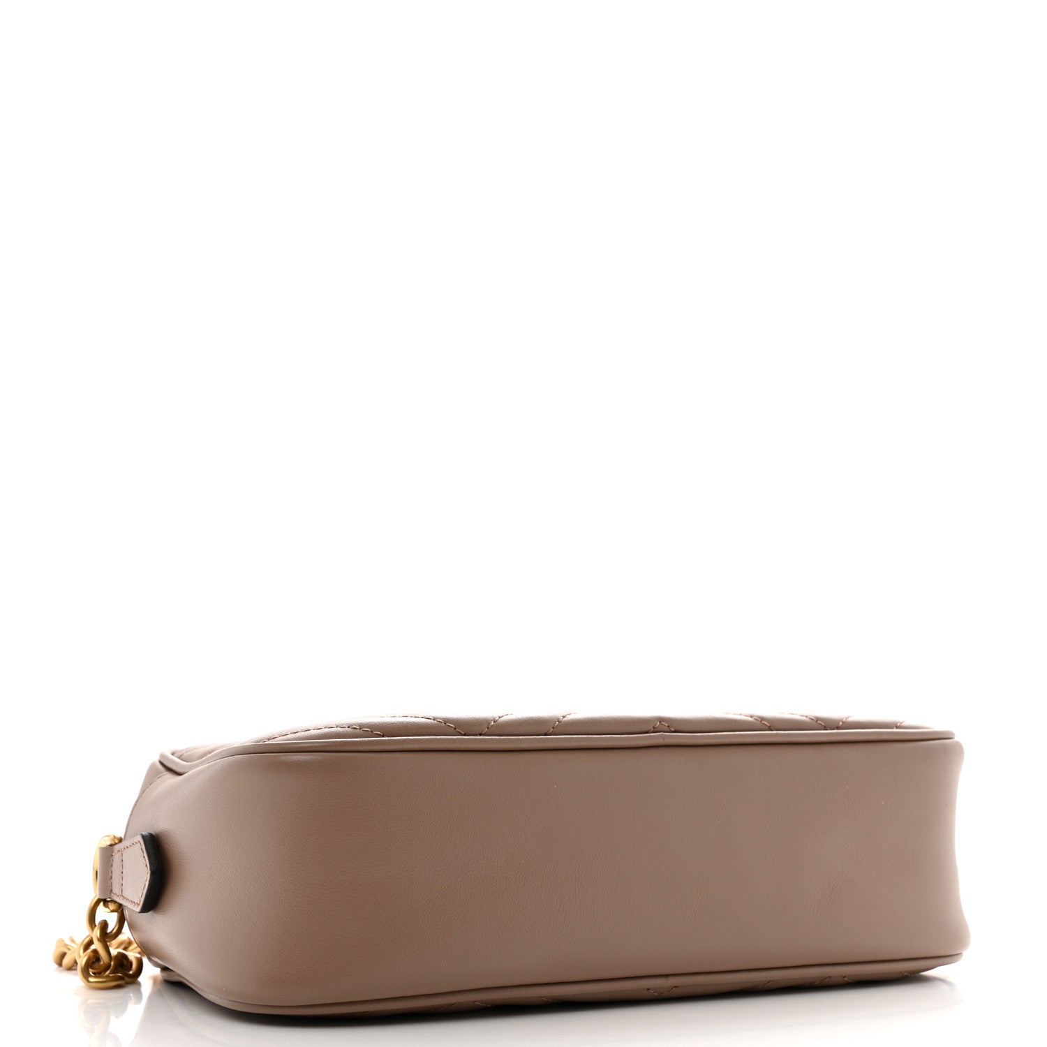 Gucci Calfskin Matelasse Small GG Marmont Chain Shoulder Bag Porcelain Rose 4 of 15