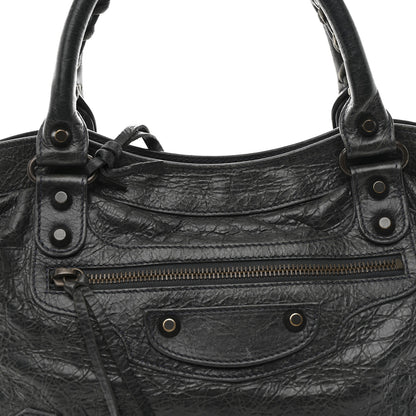 Balenciaga Agneau Classic Hardware Town Anthracite 9 of 12