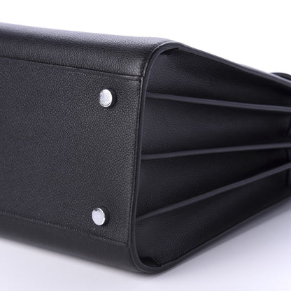Saint Laurent Grained Calfskin Small Sac De Jour Black 8 of 11