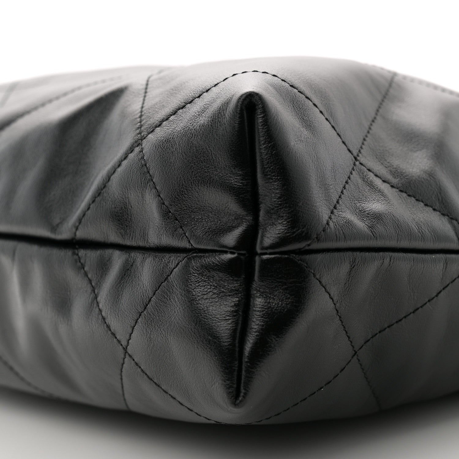 Chanel Shiny Calfskin Quilted Small Chanel 22 Black 11 of 11
