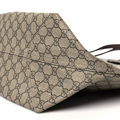 Gucci GG Supreme Monogram Medium Ophidia Shopping Tote Ebony 9 of 11