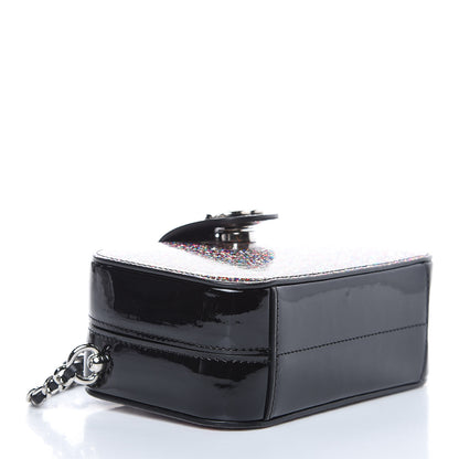 Chanel Glitter Patent Camera Case Multicolor Black 4 of 10