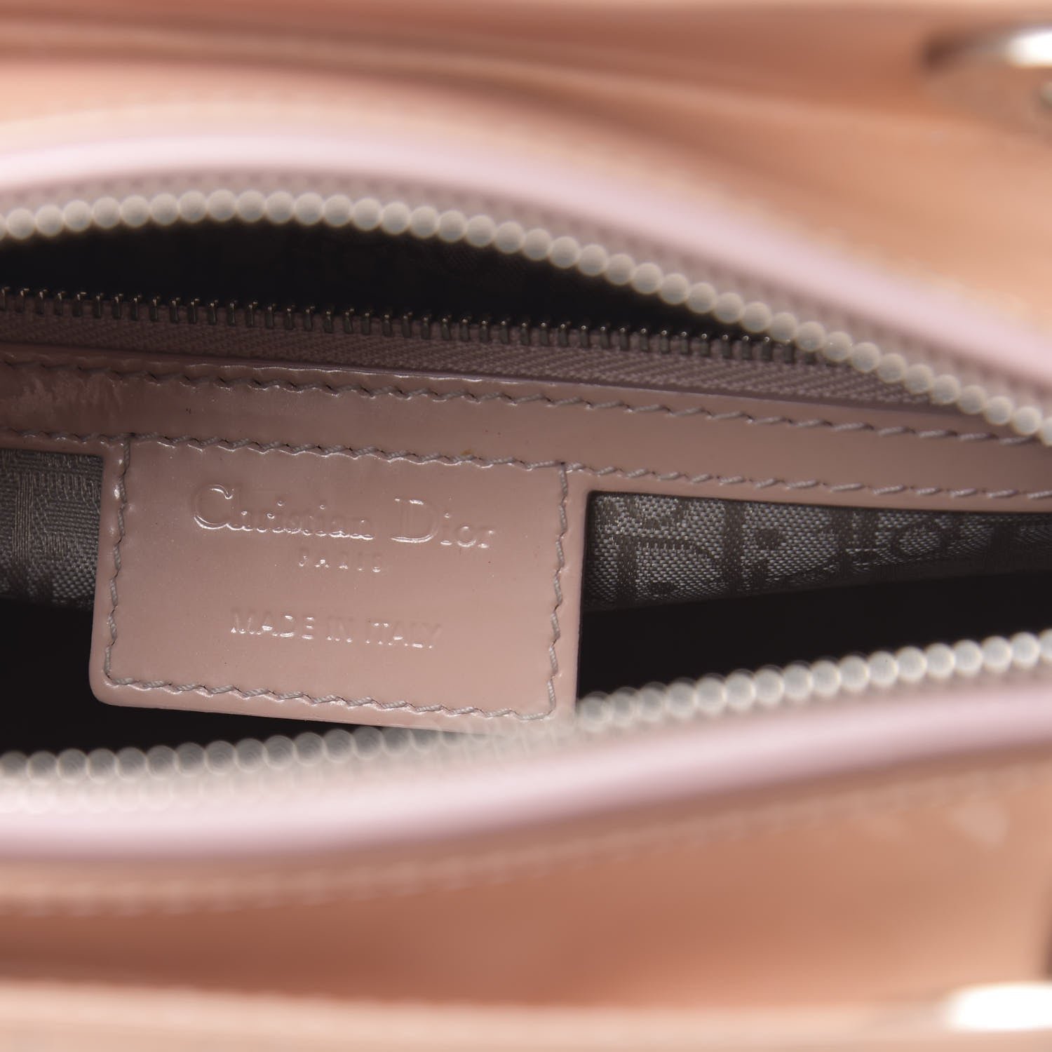 Christian Dior Patent Cannage Medium Lady Dior Rose Clair 6 of 13