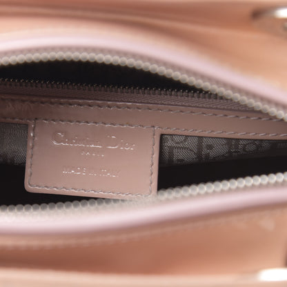 Christian Dior Patent Cannage Medium Lady Dior Rose Clair 6 of 13
