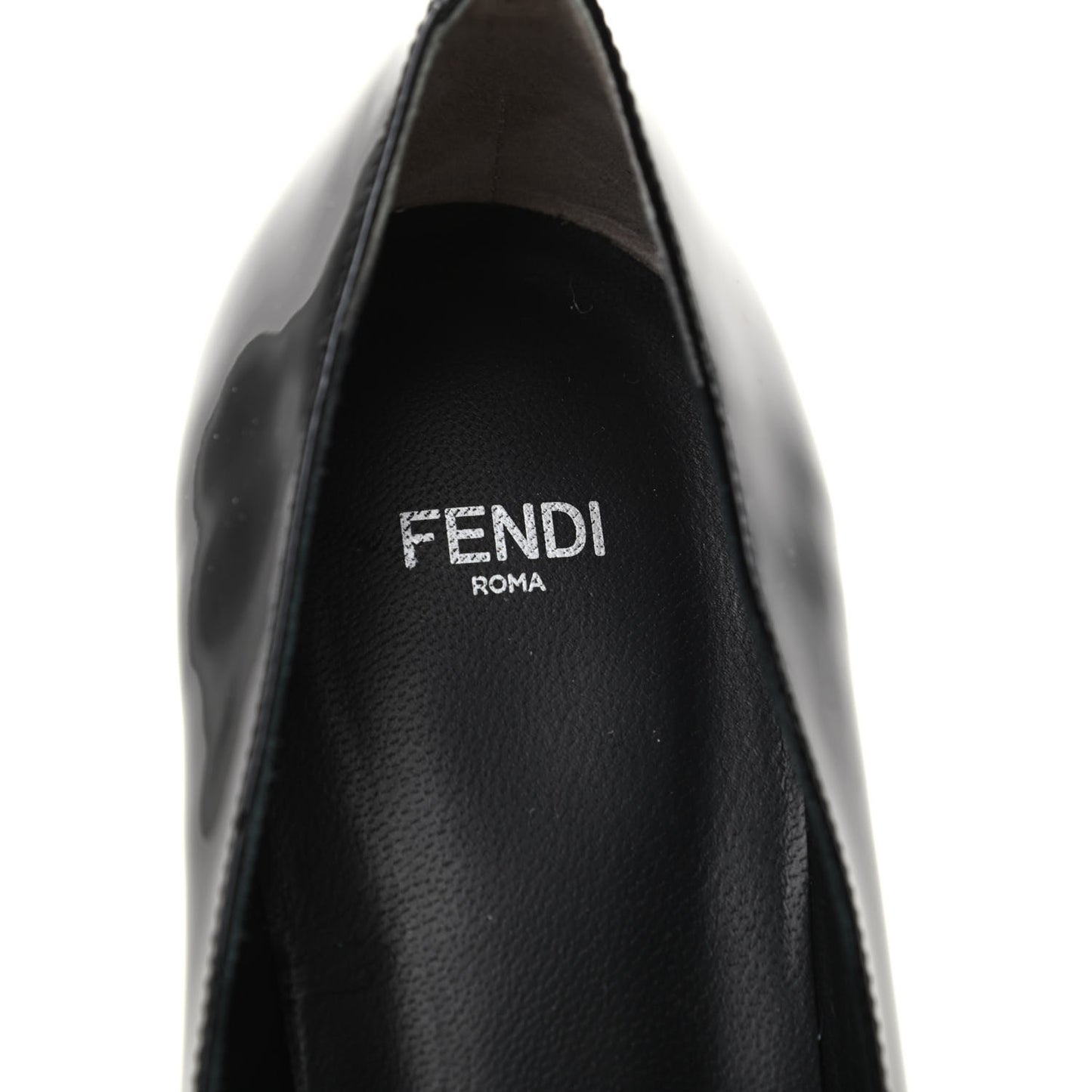 Patent Ballerina Flats 41.5 Black