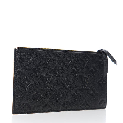 Louis Vuitton Empreinte Felicie Chain Wallet Zippered Insert Black 2 of 5