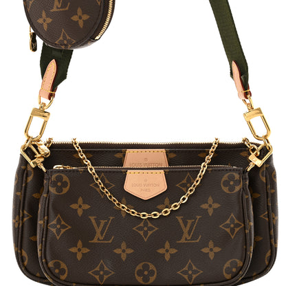 Louis Vuitton Monogram Multi Pochette Accessories Kaki 9 of 12