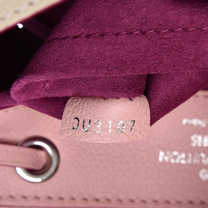Louis Vuitton Perforated Calfskin Lockme Backpack Rose Poudre Creme 7 of 9