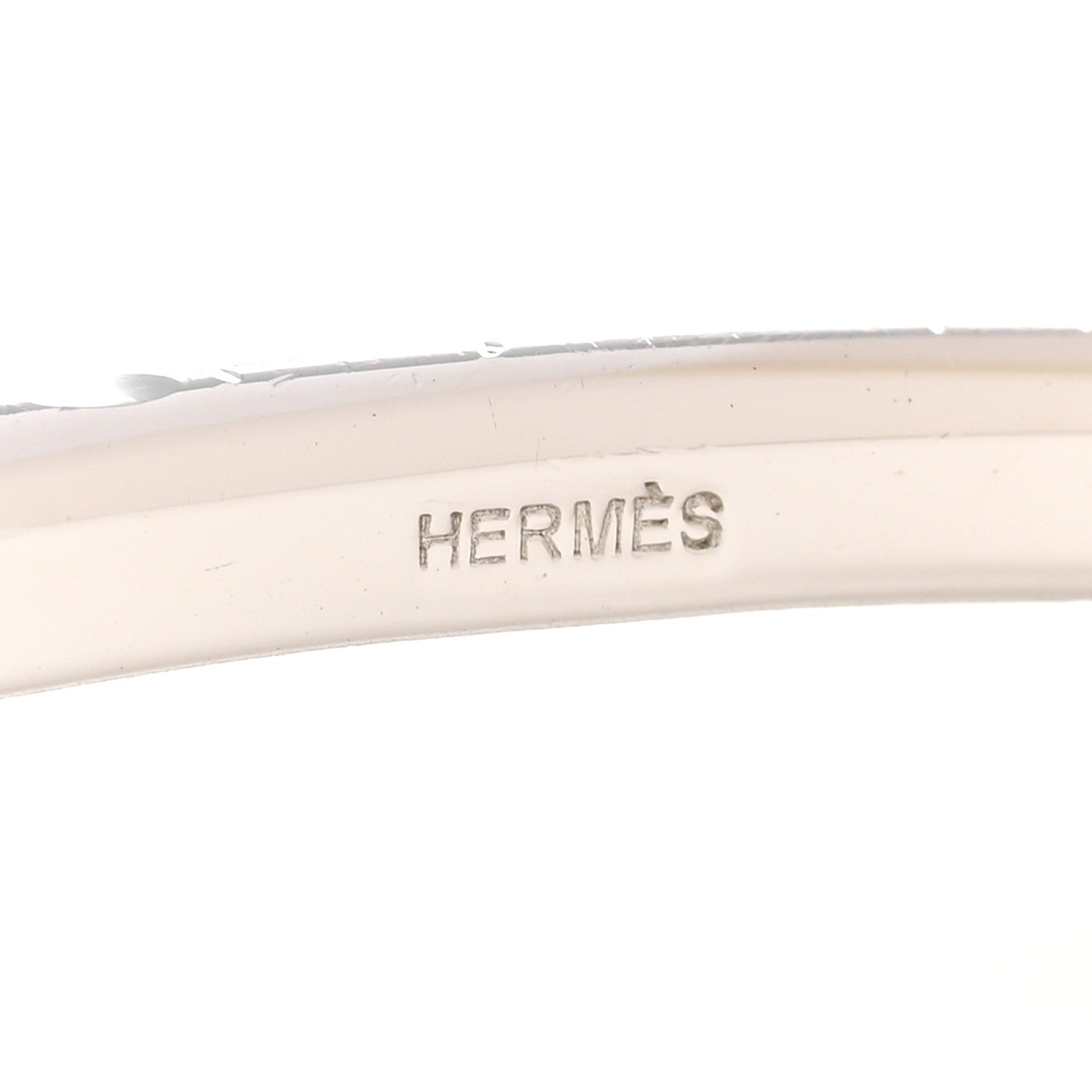 Hermes Polished Palladium 32mm H Belt Buckle Silver 3 of 4