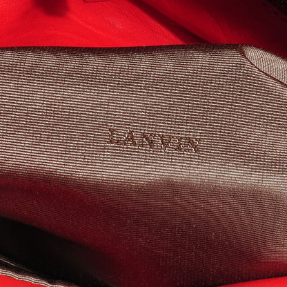 Lanvin Quilted Lambskin Happy Medium Shoulder Bag Coquelicot Orange 9 of 12