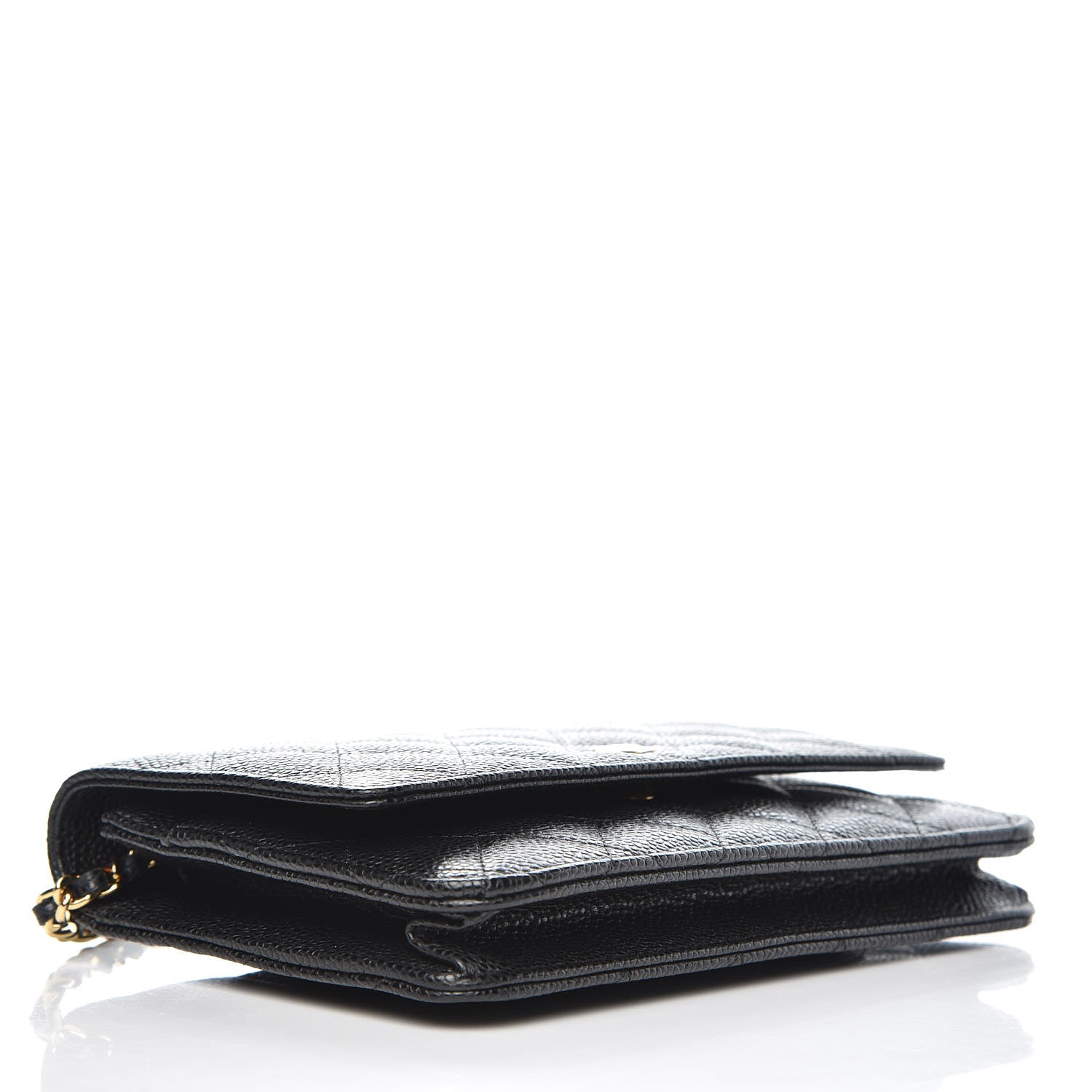 Chanel Caviar Quilted Wallet On Chain WOC Black 4 of 8