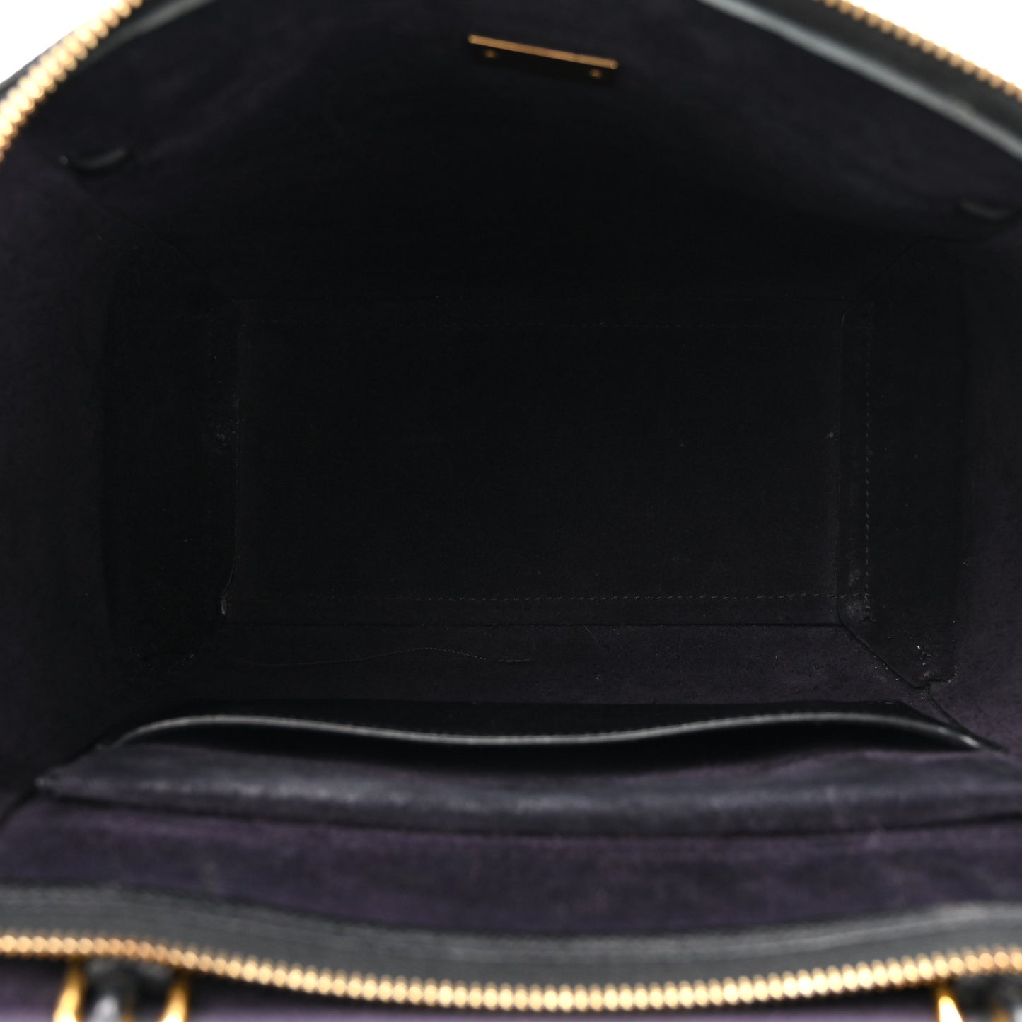 Grained Calfskin Micro Belt Bag Black