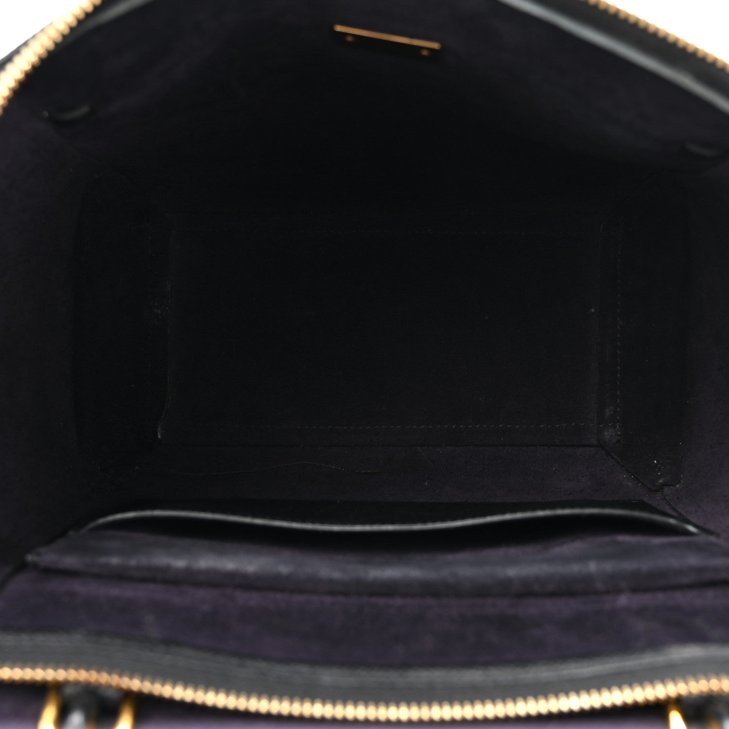 Celine Grained Calfskin Micro Belt Bag Black 5 of 9