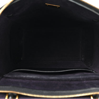 Celine Grained Calfskin Micro Belt Bag Black 5 of 9
