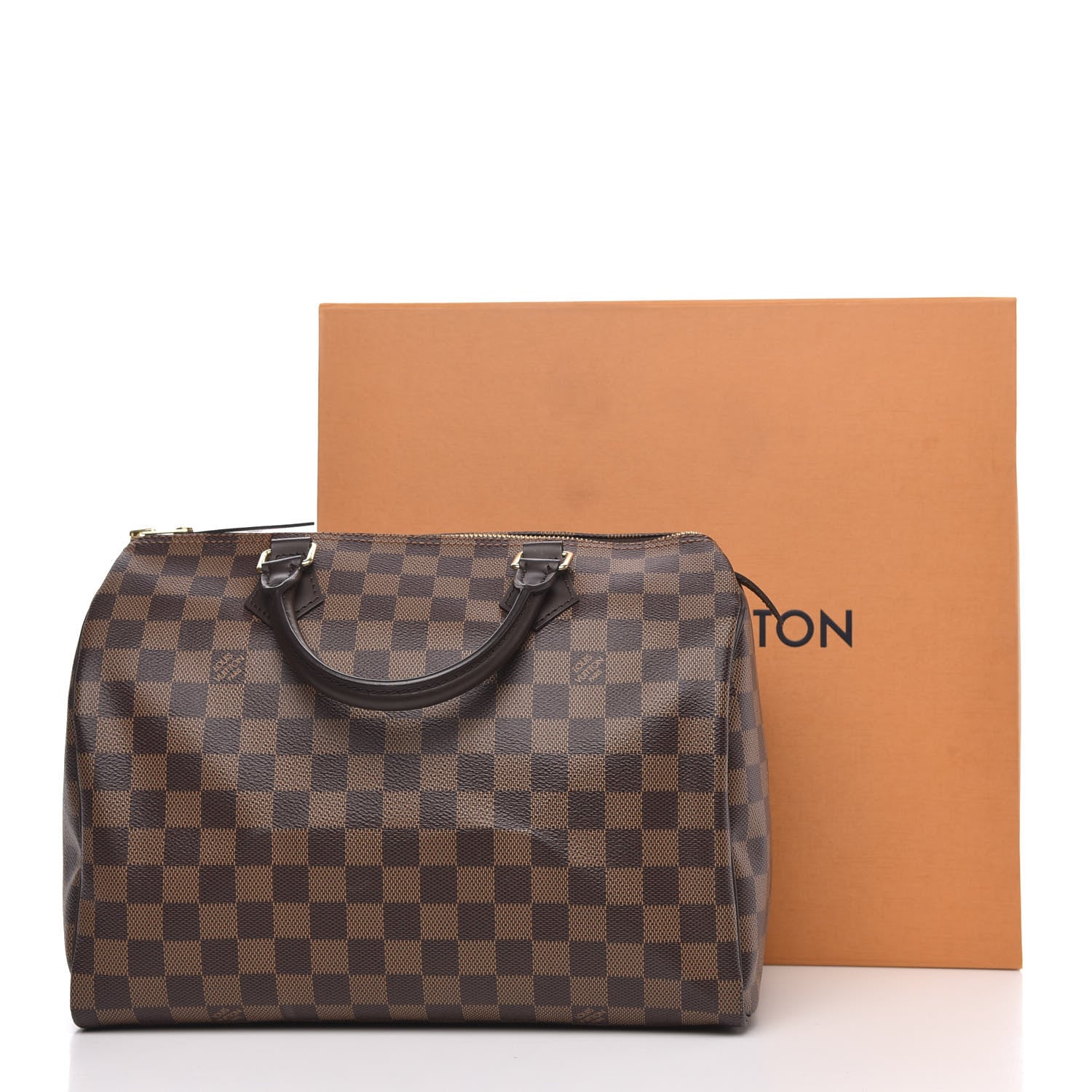 Louis Vuitton Damier Ebene Speedy 30 11 of 11