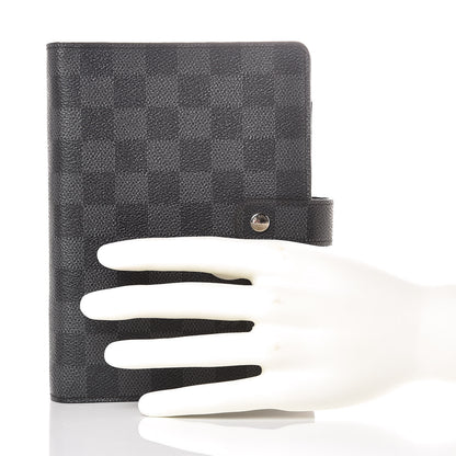 Louis Vuitton Damier Graphite Medium Ring Agenda Cover 2 of 6