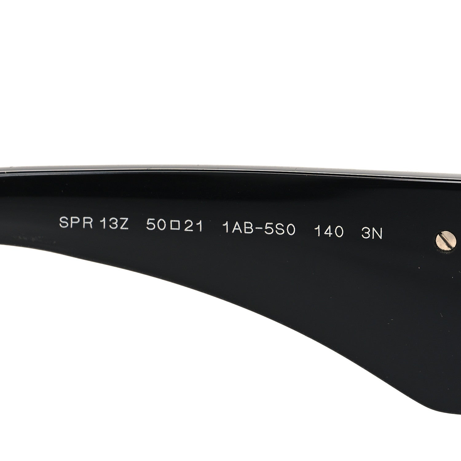 Prada Acetate Symbole Sunglasses SPR 13Z Black 6 of 7