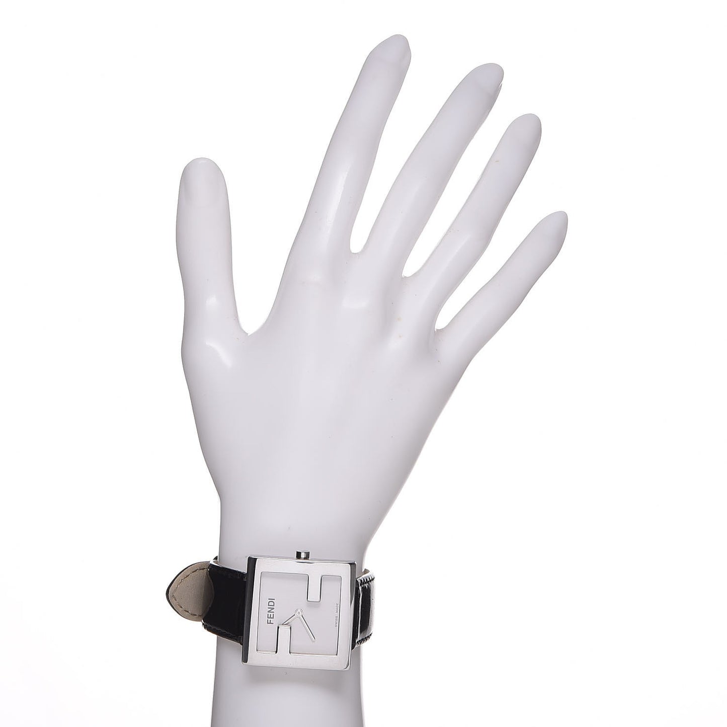 Stainless Steel Calfskin 24mm FendiMania Quartz Watch