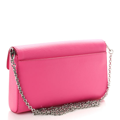 MCM Calfskin Large Patricia Wallet On Chain Pink 3 of 9