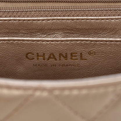 Chanel Metallic Lambskin Quilted Medium Precious Jewel Single Flap Gold 6 of 17