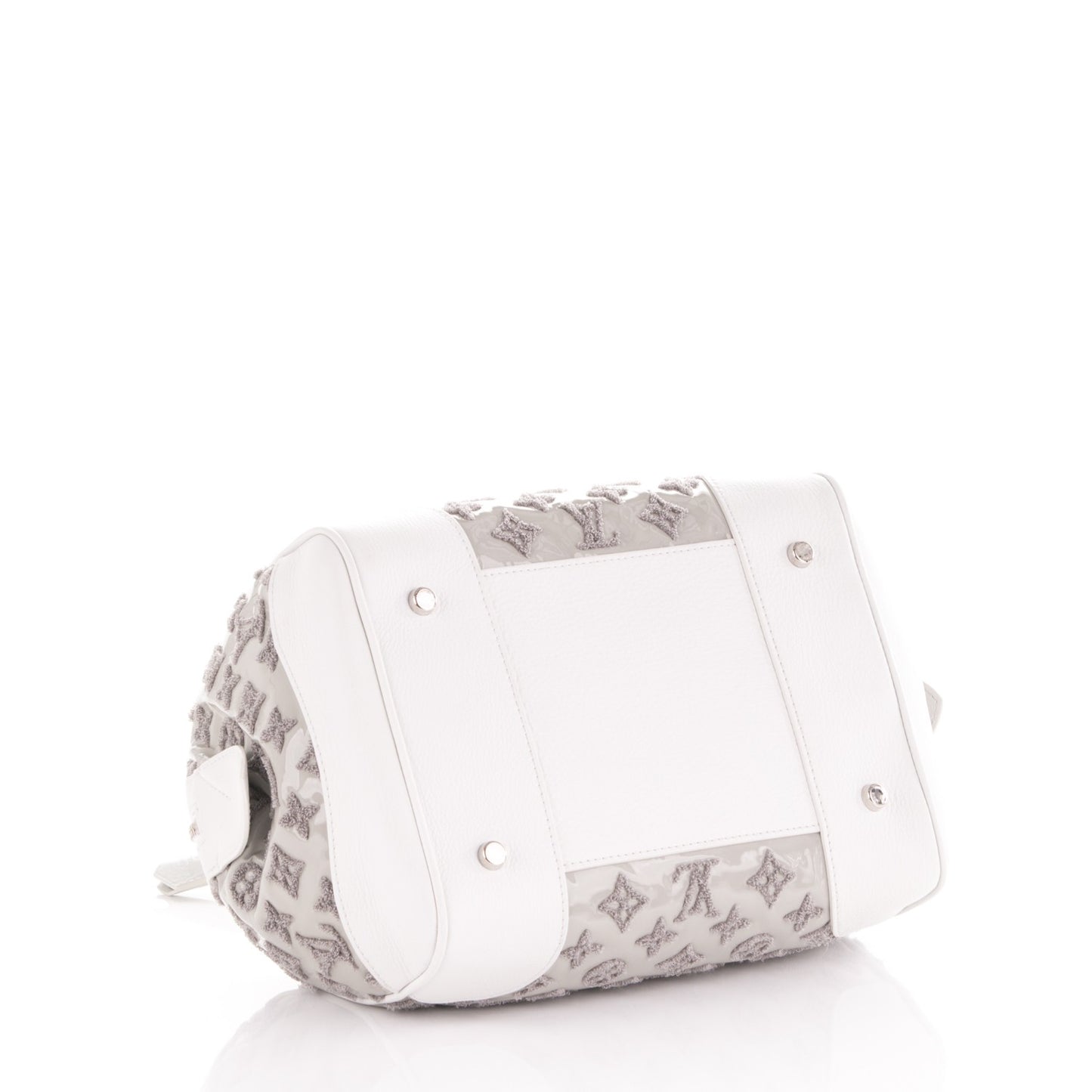 Monogram Bouclettes Speedy Round Perle