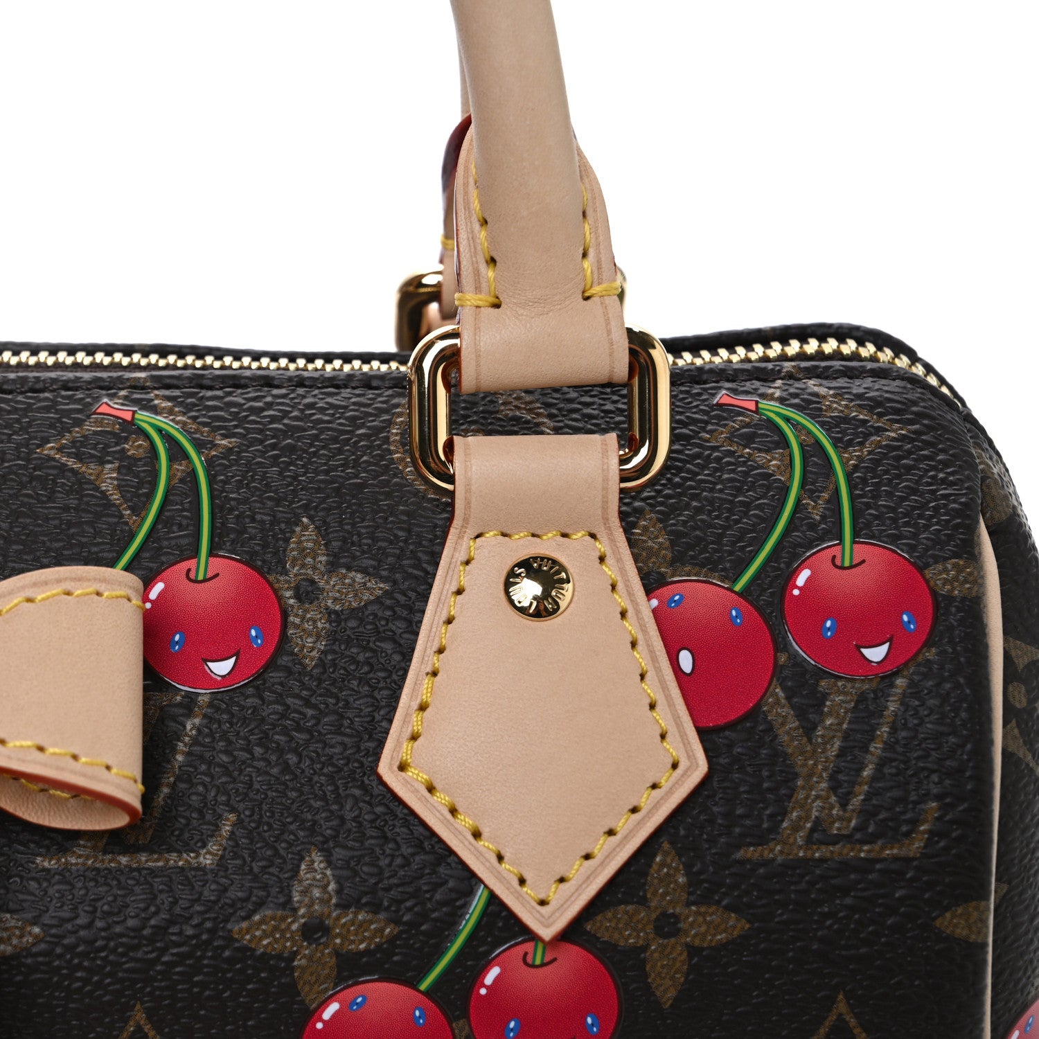 Louis Vuitton LV X TM Monogram Cerises Speedy Bandouliere 20 7 of 9