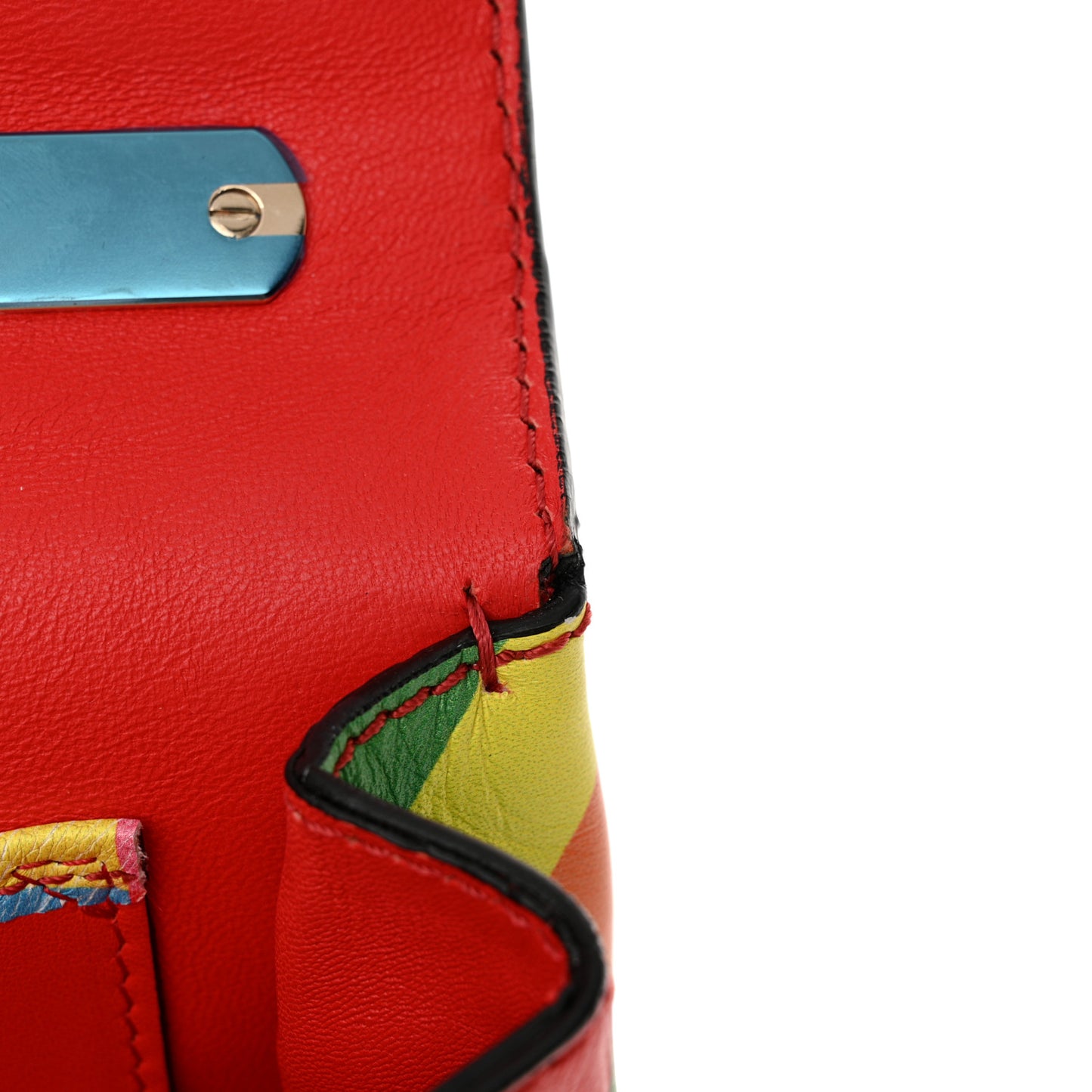 Vitello 1973 Va Va Voom Chain Shoulder Bag Multicolor