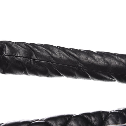 Chanel Lambskin Quilted Coco Cocoon Hobo Black 15 of 15