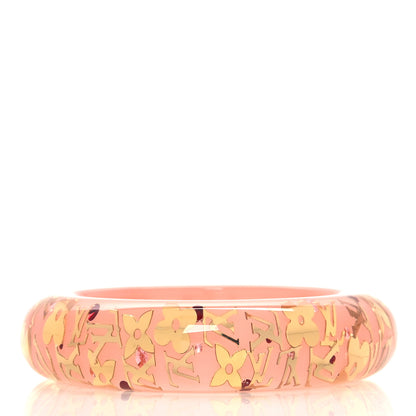 Louis Vuitton Resin Swarovski Medium Inclusion Bracelet GM Rose 3 of 3