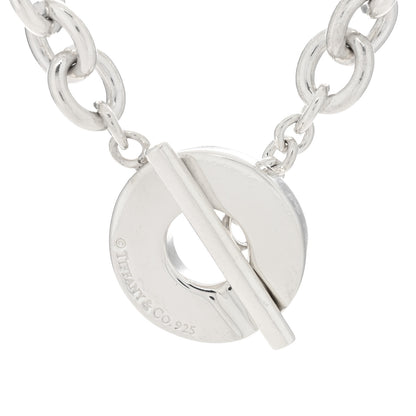 Tiffany Sterling Silver 1837 Toggle Necklace 3 of 4