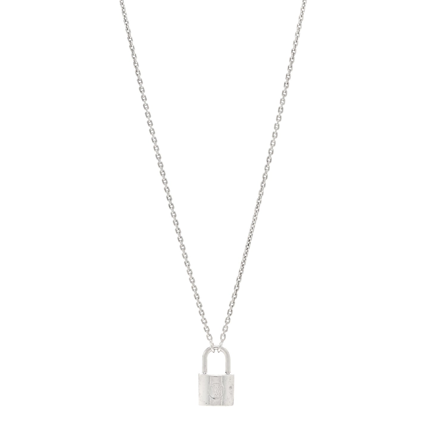 Sterling Silver Lockit Necklace