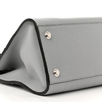 Louis Vuitton Calfskin Ayers City Steamer EW Black Gray 8 of 13