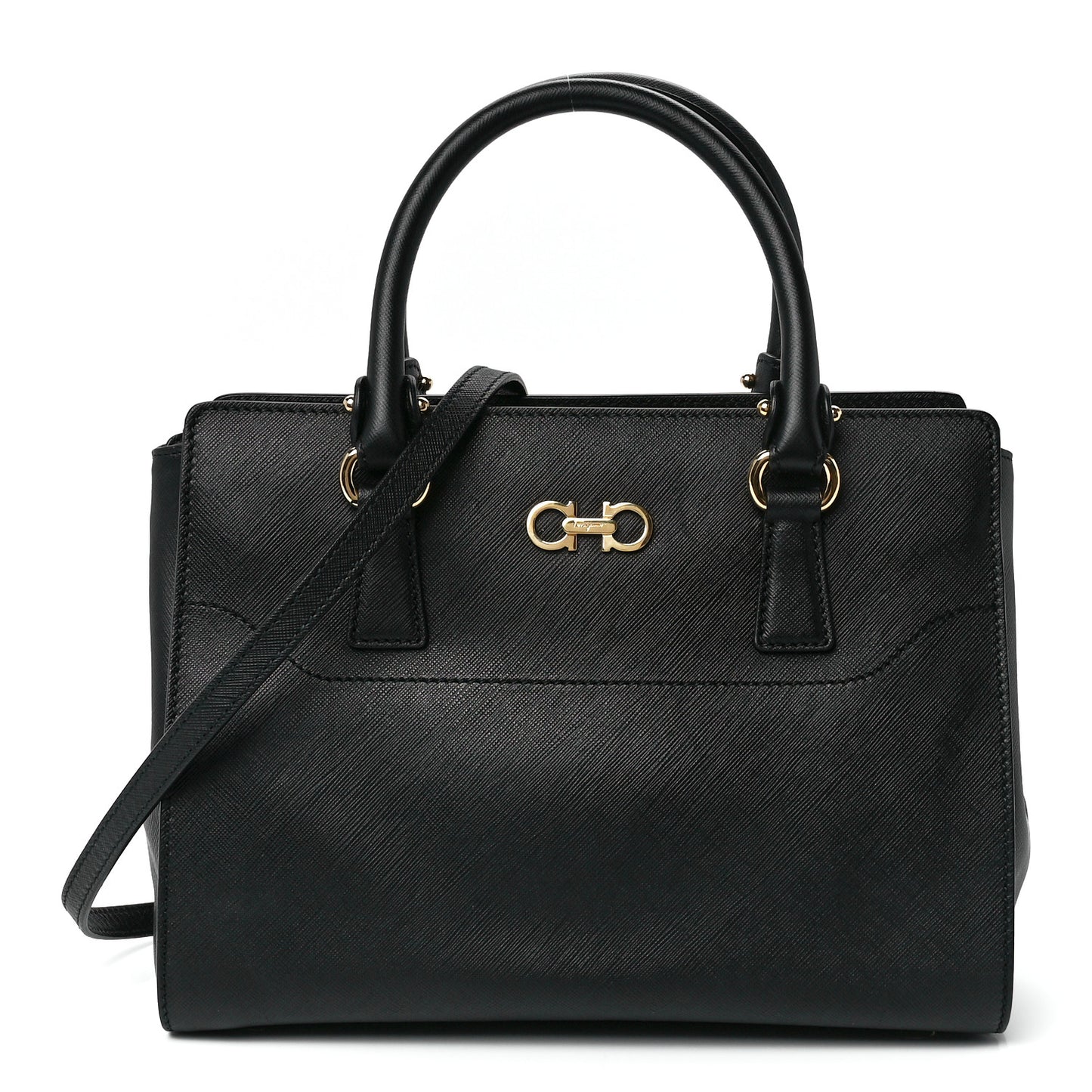 Saffiano Small Beky Tote Black