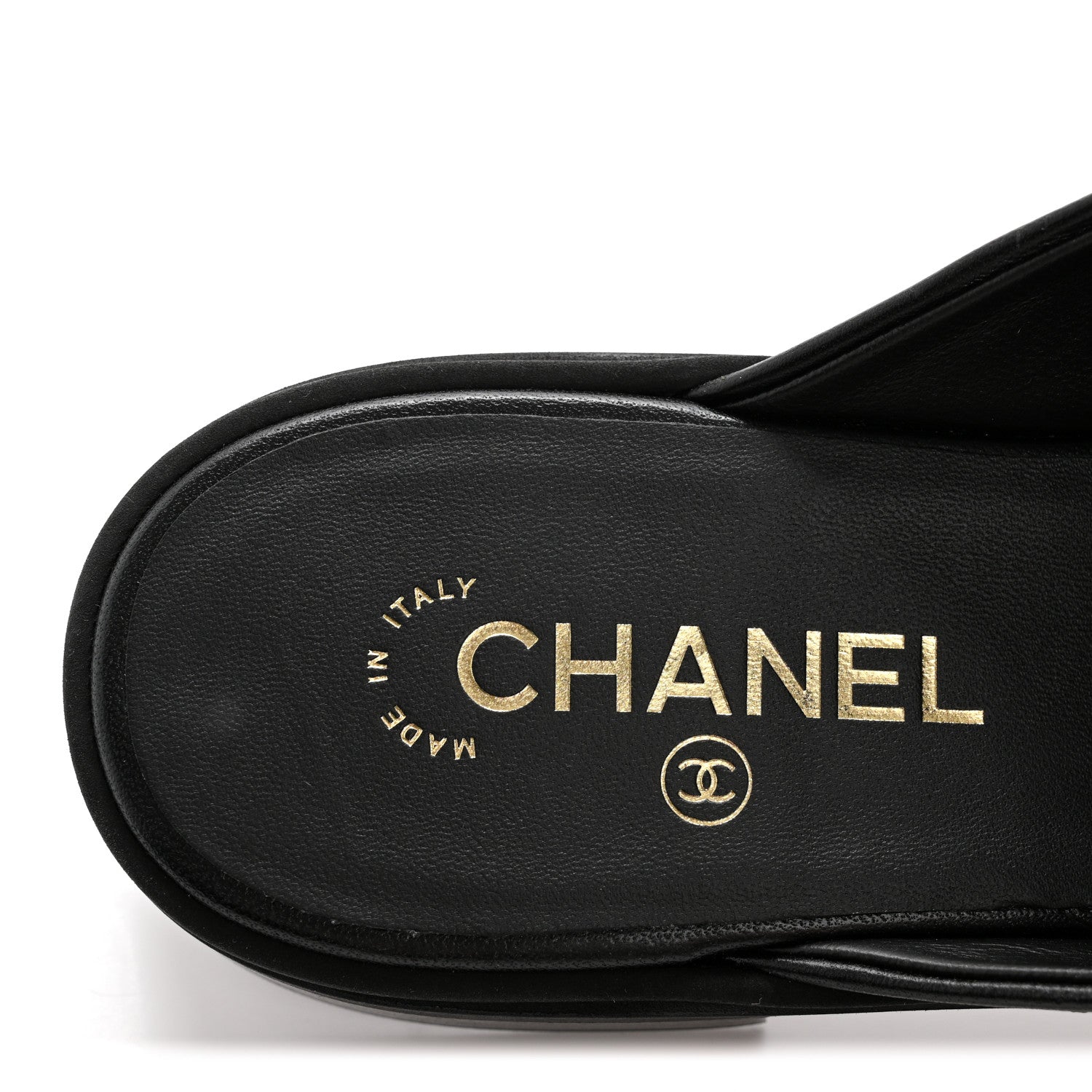 Chanel Lambskin Quilted CC Turnlock Mules 40.5 Black 8 of 11