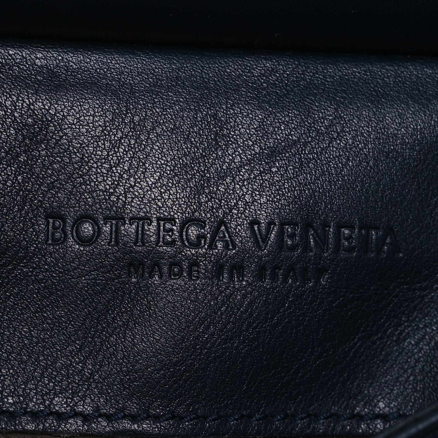 Bottega Veneta Nappa Mini Intrecciato Double Face Bag Navy 5 of 13
