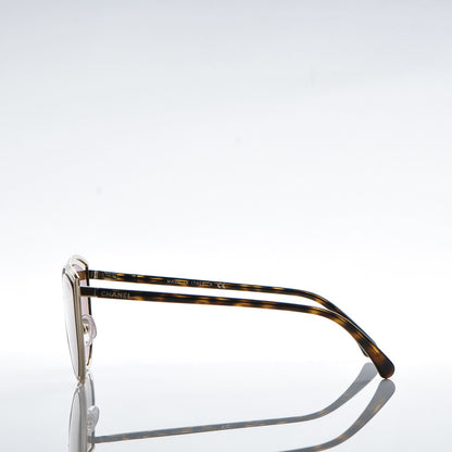 Chanel Metal Cat Eye Sunglasses 4222 Gold 3 of 8