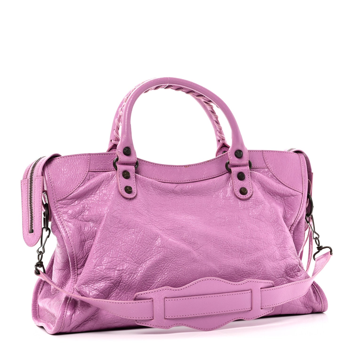 Balenciaga Agneau Classic Hardware City Rose Berlingot 4 of 12