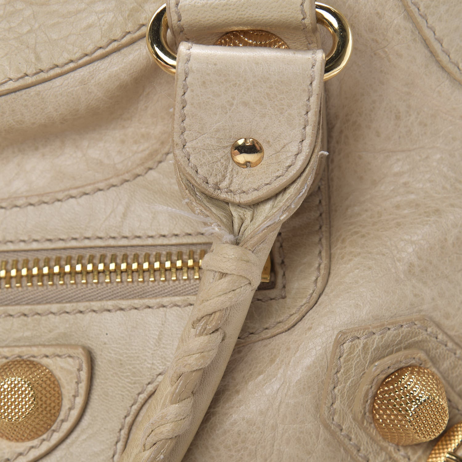 Balenciaga Goatskin Giant 21 Gold Hardware Part Time Natural 16 of 20