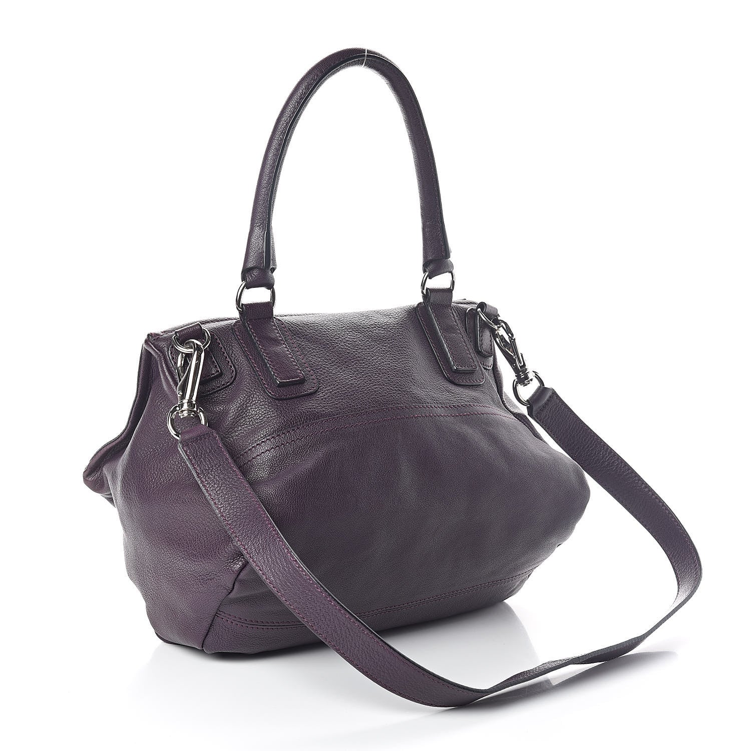 Givenchy Sugar Goatskin Large Pandora Aubergine 3 of 9