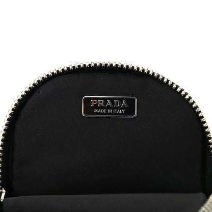 Prada Tessuto Nylon Pocket Mini Bag Baltico 6 of 7