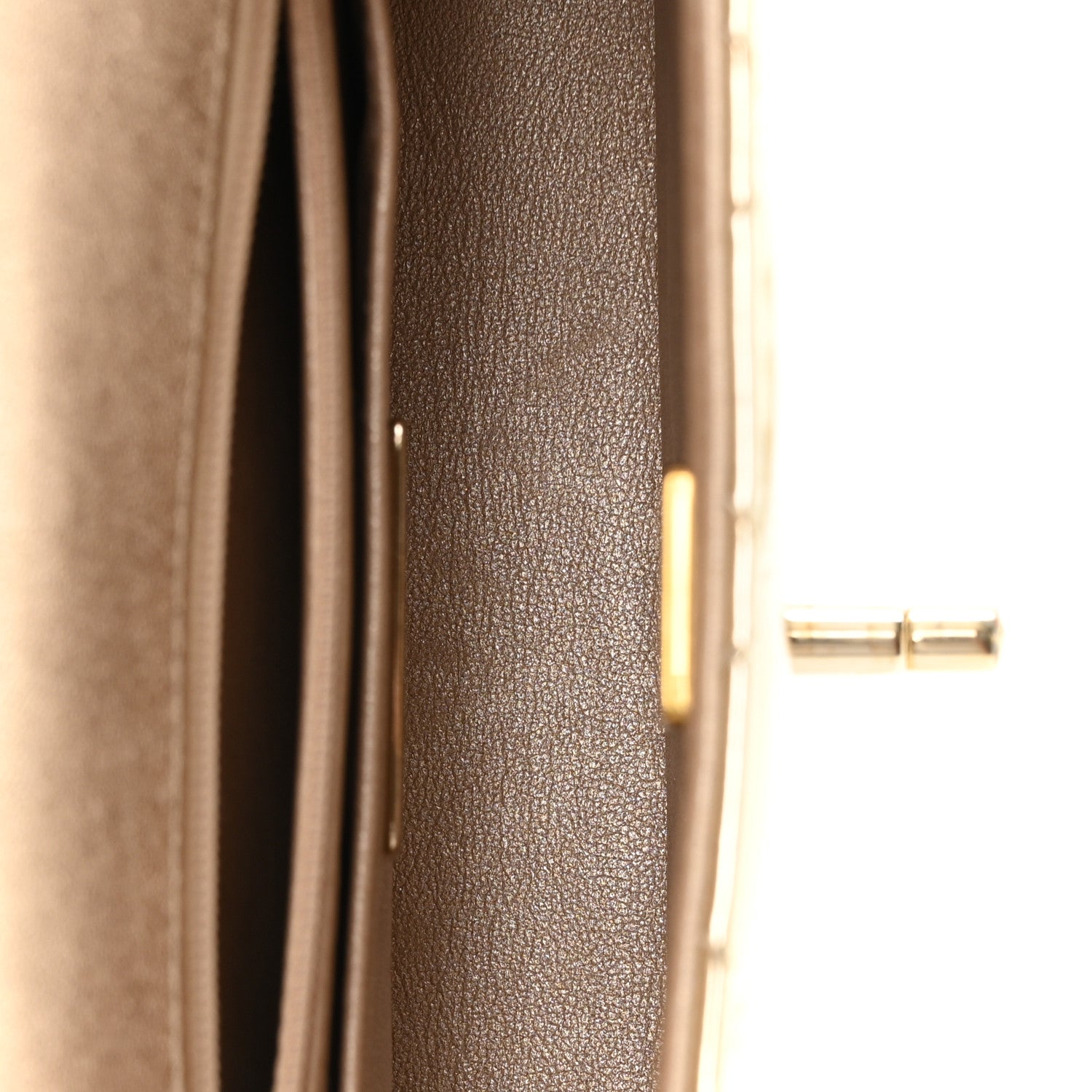 Chanel Mirror Calfskin Metallic Calfskin Quilted Hollywood Boulevard Mini Flap With Star Coin Purse Gold 5 of 11