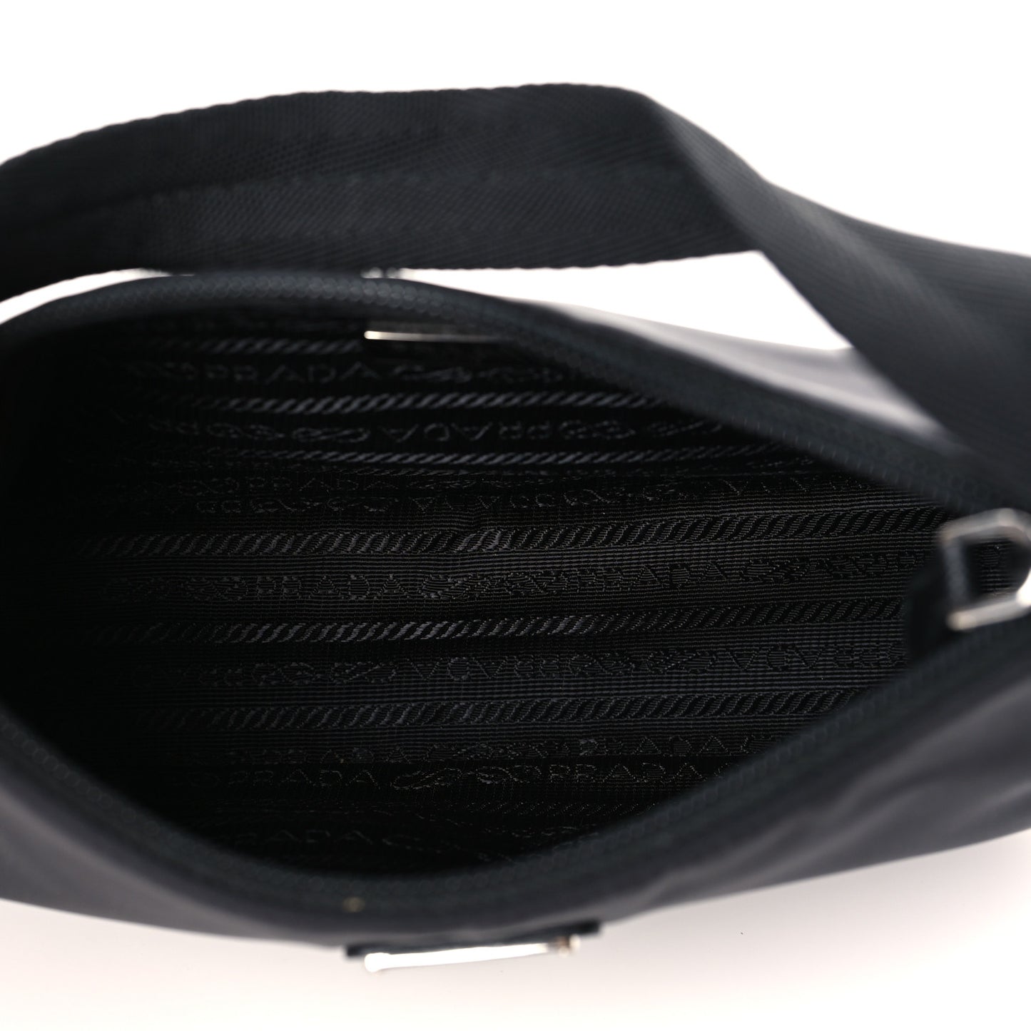 Tessuto Nylon Mini Re-Edition 2000 Bag Black