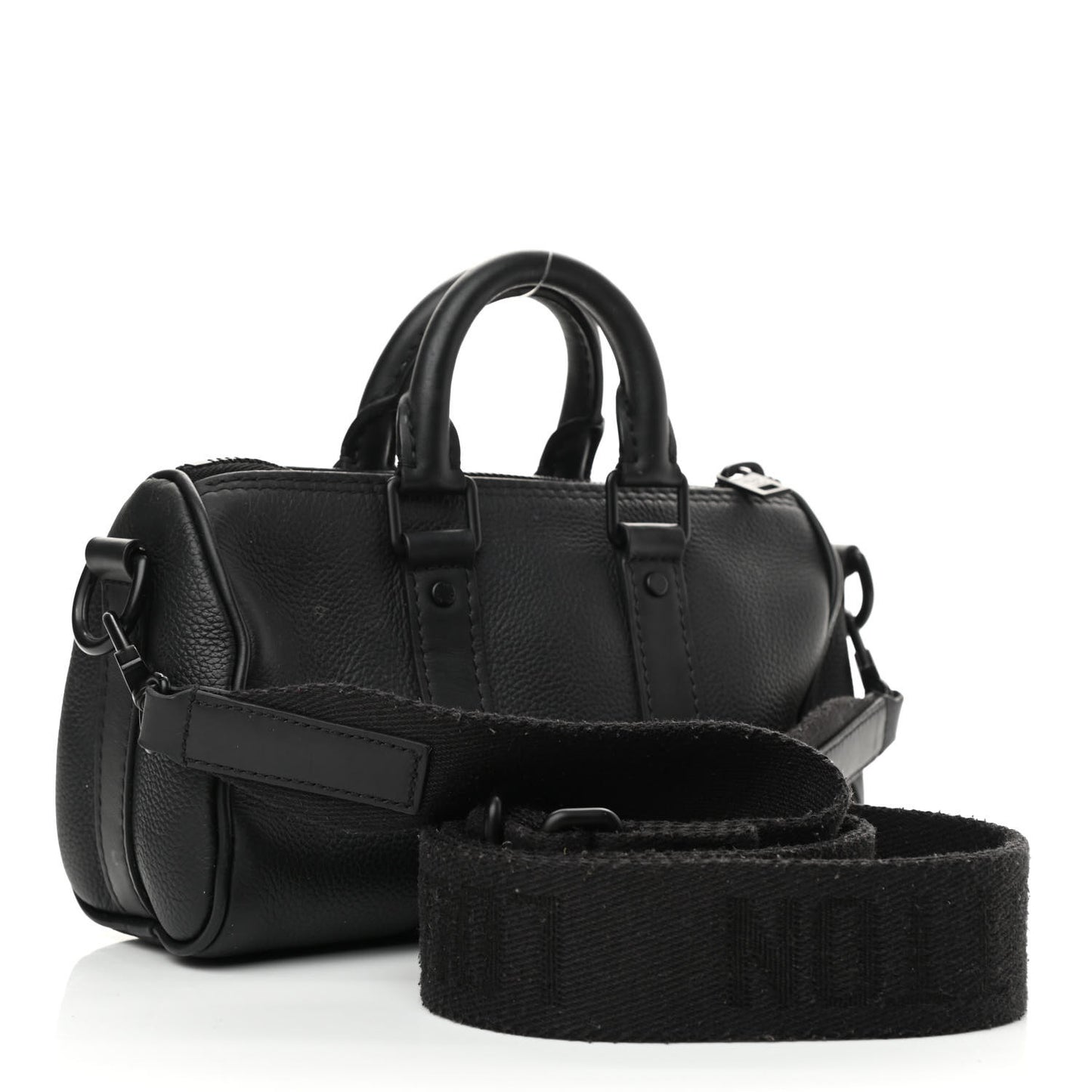 Calfskin Damier City XS Keepall Black