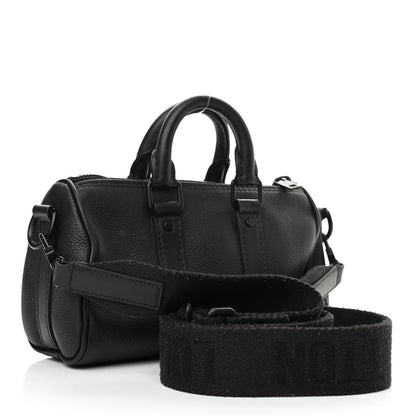 Louis Vuitton Calfskin Damier City XS Keepall Black 3 of 13