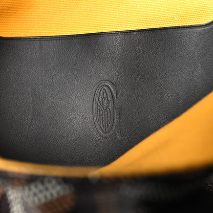 Goyard Goyardine Calfskin Alpin MM Backpack Black 6 of 11
