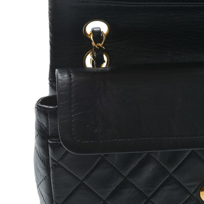 Chanel Lambskin Quilted Small Double Flap Black 9 of 9