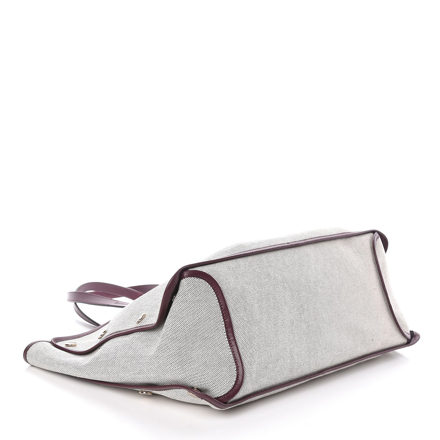 Canvas Medium Bond Shopper Tote Aubergine