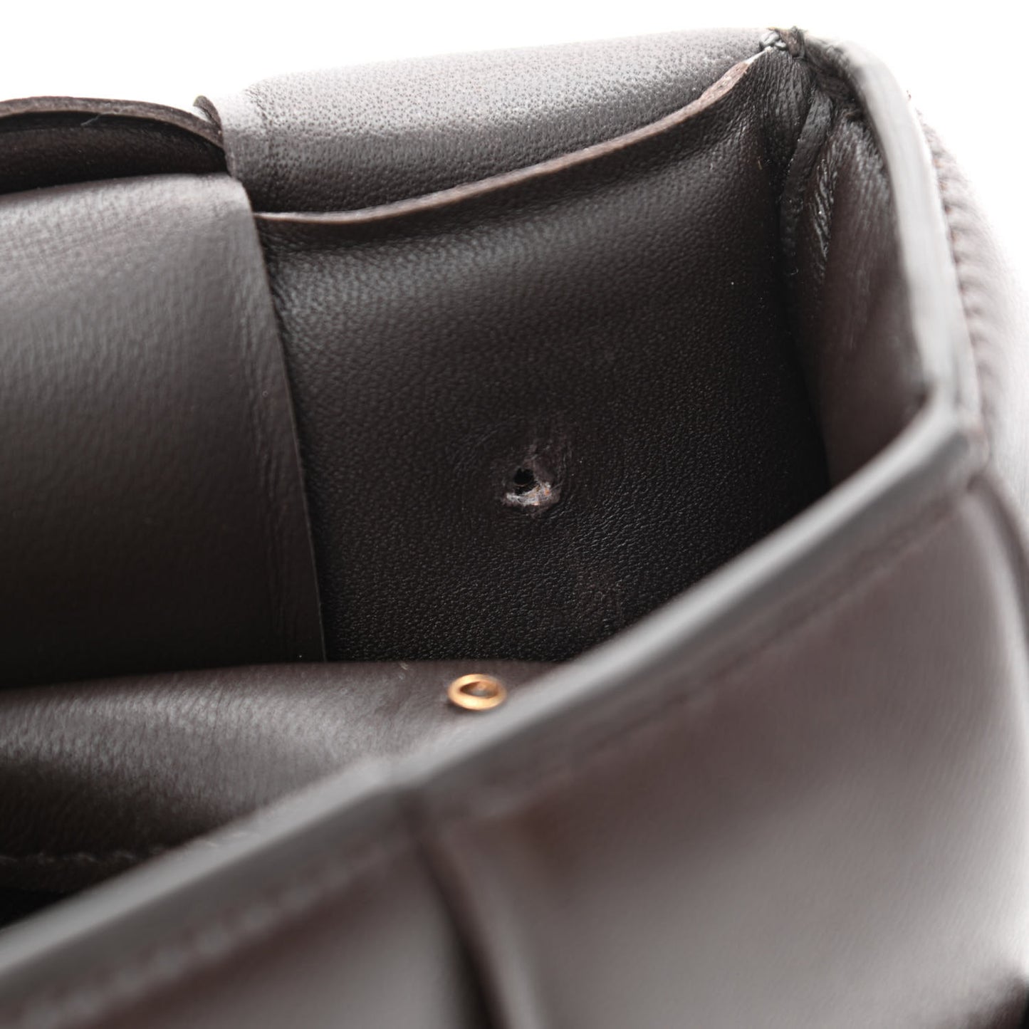 Lambskin Maxi Intreccio Padded Chain Cassette Crossbody Bag Black