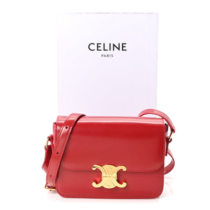 Celine Shiny Calfskin Teen Triomphe Red 11 of 11