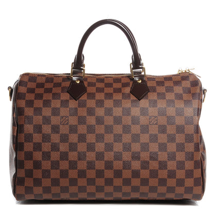 Louis Vuitton Damier Ebene Speedy Bandouliere 35 1 of 7